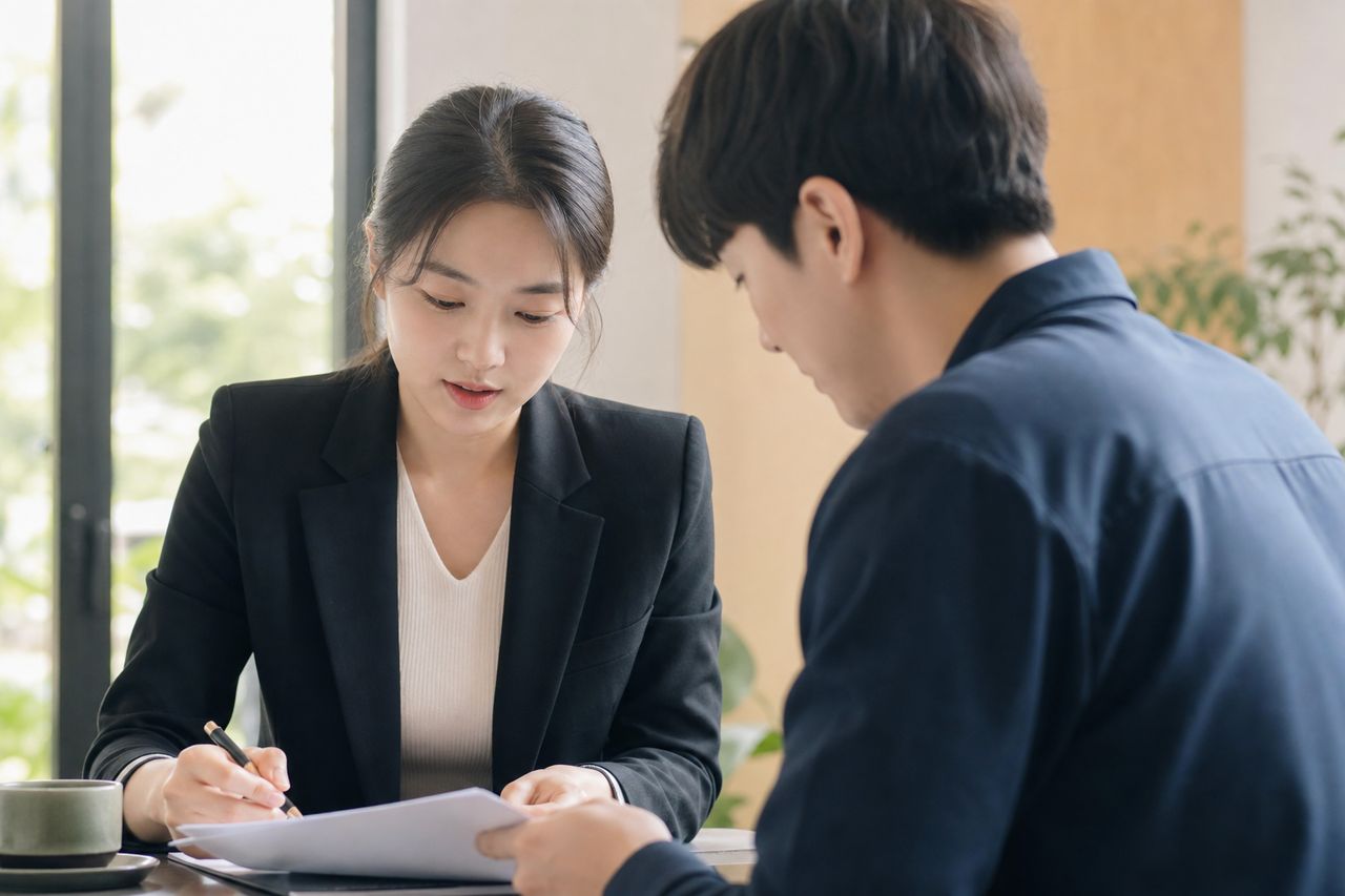 성범죄 무고 피해, 혼자 대응했다가 구속된 실제 사례 3가지 관련 전문가 상담·서류 검토 장면